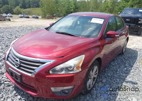 2013 Nissan Altima 2.5 Sl из США, поврежденный, VIN 1N4AL3AP3DN582652